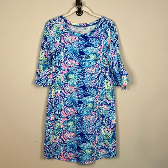 Lilly Pulitzer Preston oyster print cotton dress - Picture 2 of 8